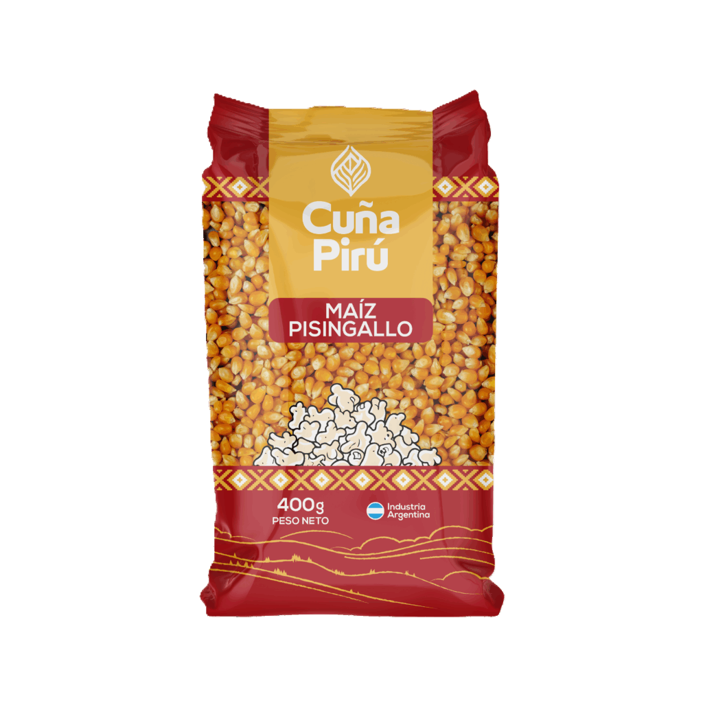 Maíz Pisingallo CUÑA PIRU (10x400g)